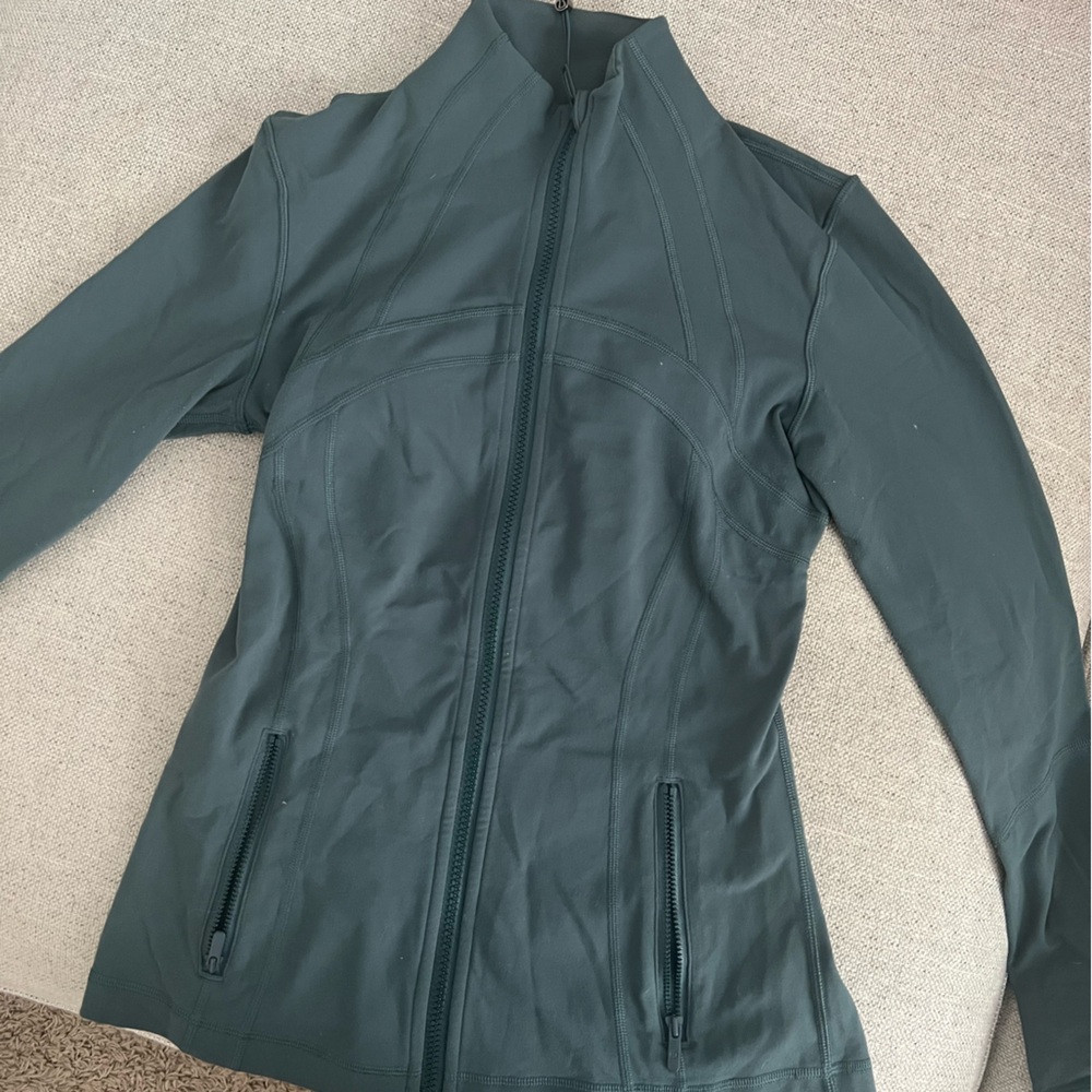 Lululemon Define Jacket - Teal Shadow SIZE 6